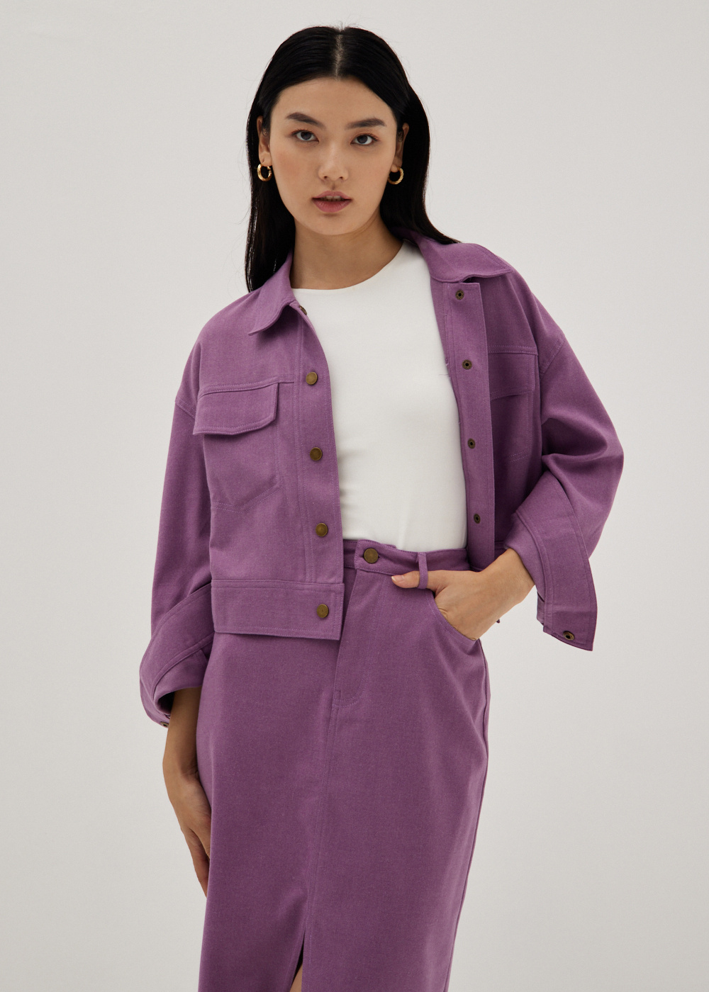 Arinola Brushed Twill Jacket