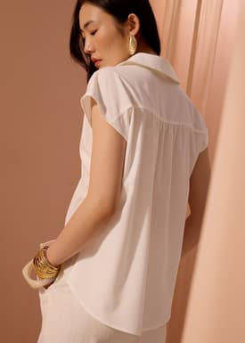 Dana Relaxed V-neck Shirt