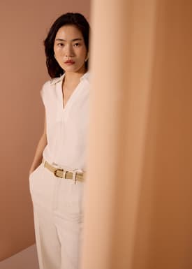 Dana Relaxed V-neck Shirt