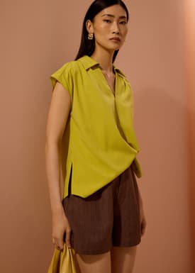 Dana Relaxed V-neck Shirt