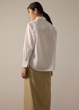 RuchedReady® Riley Button Down Shirt