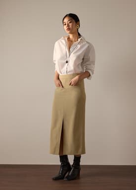 RuchedReady® Riley Button Down Shirt