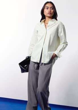 RuchedReady® Riley Button Down Shirt