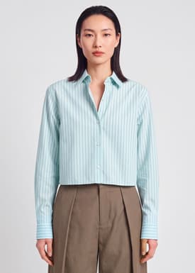 Riley RuchedReady® Crop Shirt