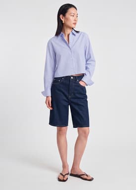 Riley RuchedReady® Crop Shirt