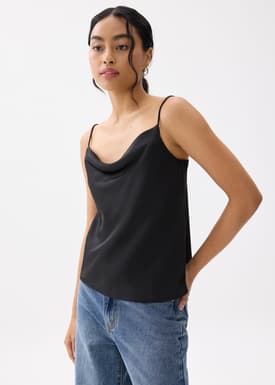 Sophia Cowl Neck Camisole Top