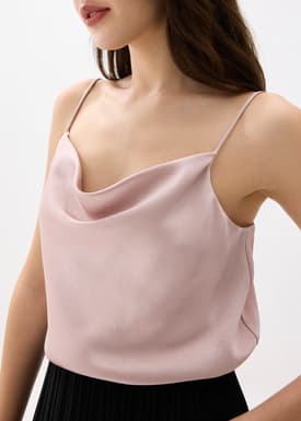 Sophia Cowl Neck Camisole Top