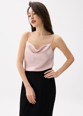 Sophia Cowl Neck Camisole Top
