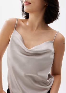 Sophia Cowl Neck Camisole Top