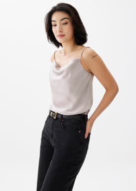 Sophia Cowl Neck Camisole Top