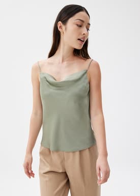 Sophia Cowl Neck Camisole Top