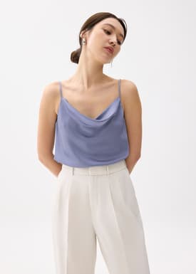 Sophia Cowl Neck Camisole Top