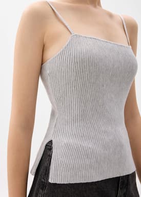 Kendra Contour Knit Camisole Top