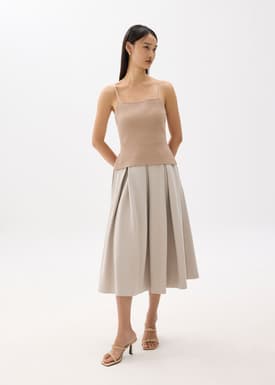 Kendra Contour Knit Camisole Top