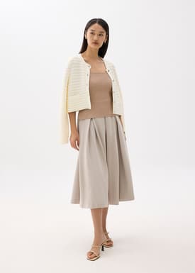 Kendra Contour Knit Camisole Top