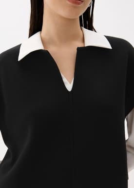 Esha Knit Crop Shell Top