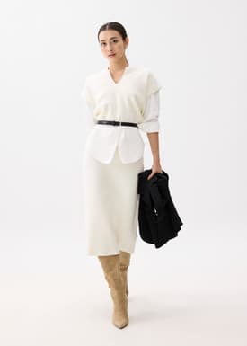 Esha Knit Crop Shell Top