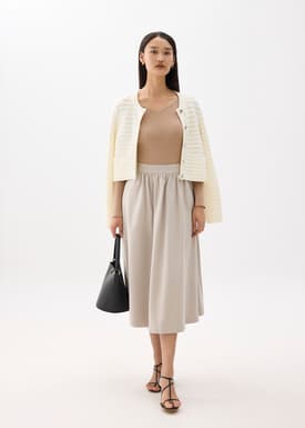 Hana Reversible Long Sleeve Knit Top