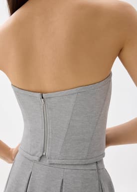 Lia Crop Bustier Top