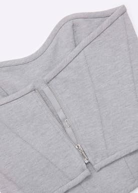 Lia Crop Bustier Top