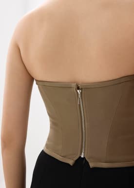 Lia Crop Bustier Top