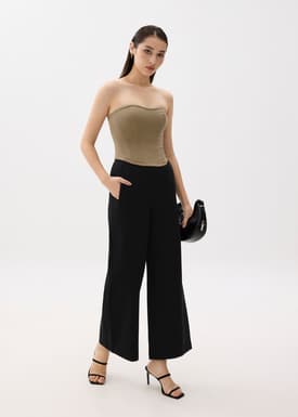 Lia Crop Bustier Top