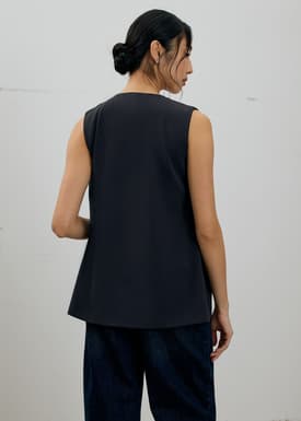 Moira Detachable Tailored Vest Top