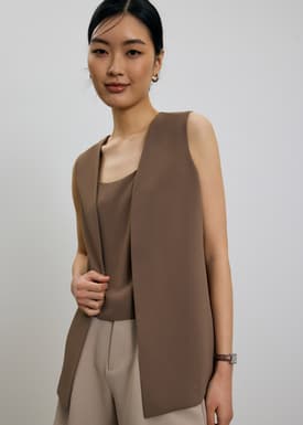 Moira Detachable Tailored Vest Top