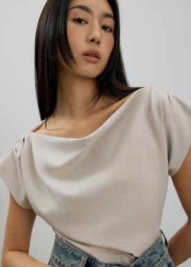 Amala Multi-way Drape Top