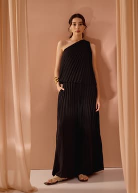 Wei Sunray Pleated Toga Top