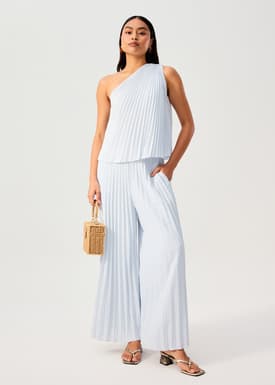 Wei Sunray Pleated Toga Top