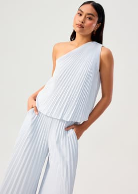 Wei Sunray Pleated Toga Top