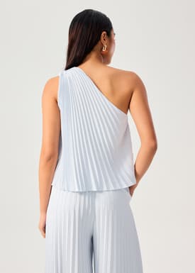 Wei Sunray Pleated Toga Top