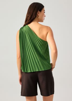 Wei Sunray Pleated Toga Top