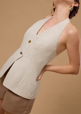 BraFree by LB Amarantha Halter Tunic Top