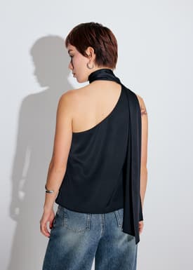 Kana Multi-way Front Sash Satin Top