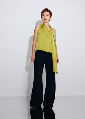 Kana Multi-way Front Sash Satin Top