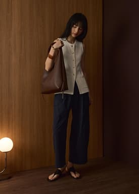 Ayami Knit Fitted Vest