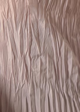 Joanne Crinkled Pleats Asymmetric Hem Top