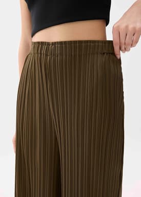 Leggy™ Anh Plissé Wide Leg Pants