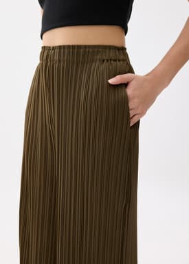 Leggy™ Anh Plissé Wide Leg Pants
