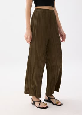 Leggy™ Anh Plissé Wide Leg Pants