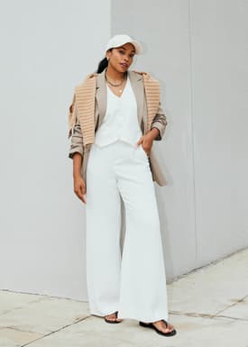 Leggy™ Yuna Super High Waist Tailored Pants