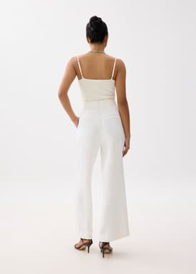 Leggy™ Yuna Super High Waist Tailored Pants