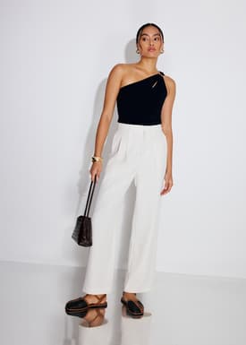 Lana Relaxed Tailored Pants