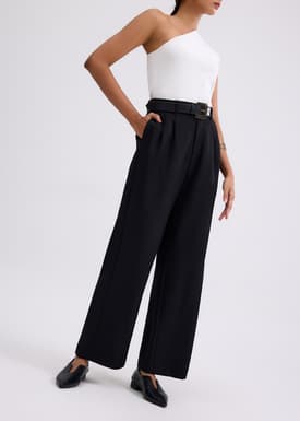 Lana Relaxed Tailored Pants