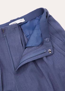 Leggy™ Mayumi Elastic Pleated Wide Leg Pants