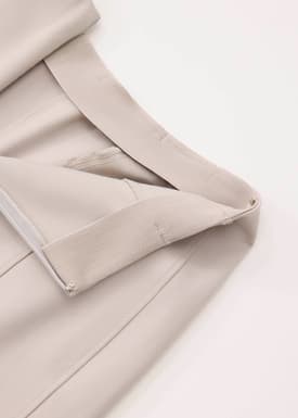 Leggy™ Lia Elastic High Waist Wide Leg Pants