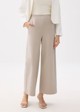 Leggy™ Lia Elastic High Waist Wide Leg Pants