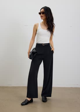 Leggy™ Moira Regular Super High Waist Straight Leg Pants